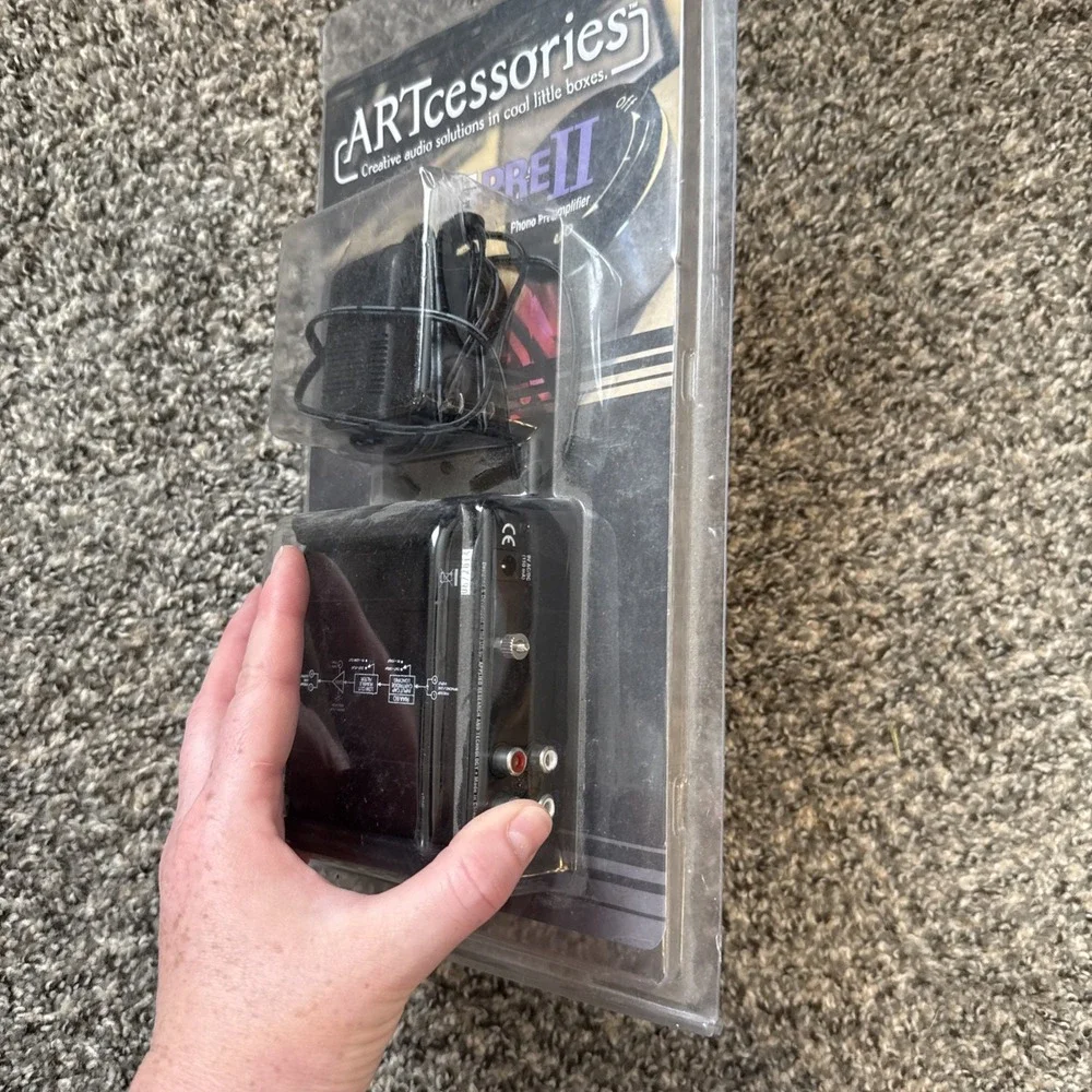 ARTcessories Phono Preamp & Audio Interface New In Box DJ PREII